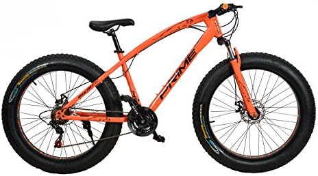 Fat Tyre (Fat Boy) Adventure Sports MTB Cycle with 21 Derailleurs (Gears)