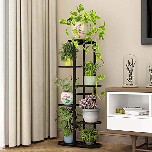 Multi Tier Iron Plant Stand Indoor 6 Layer Tiered Wrought Iron Flower