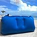 Ultralight Inflatable Backpacking/Camping Pillows - Compressible, Comfortable, Compact for Traveling, Lumbar Back Support, Hiking, Airplanes - Restful Sleep for Camp - Instant Camp Air Cloud (Blue)