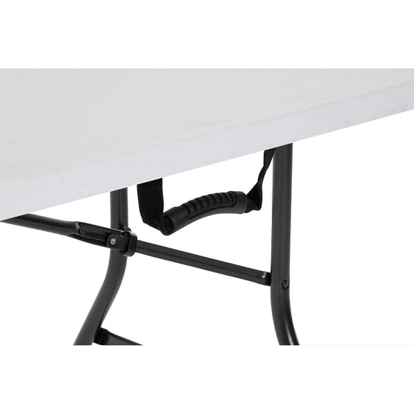 COSCO 6 FOOT CENTERFOLD FOLDING TABLE, WHITE
