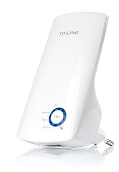 TP-Link TL-WA850RE(DE) WLAN Repeater (300 Mbit/s, App Steuerung, 1 Port, WPS, LED abschaltbar, Deutschsprachige Version, komp