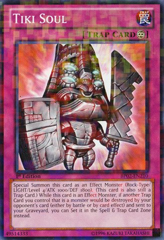 Yu-Gi-Oh! - Tiki Soul (BP02-EN210) - Battle Pack 2: War of the Giants - 1st Edition - Mosaic Rare