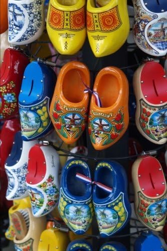 Souvenier Clogs in Amsterdam Holland Netherlands Journal: 150 page lined notebook/diary Paperback – June 3, 2016