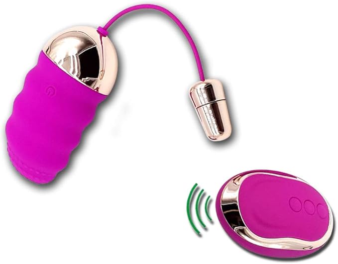 Wireless Remote Control Electric Massager 10 Speeds Mode Rechargeable