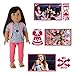 PZAS Toys 18 Outfit Set, Compatible with 18 Inch Dolls