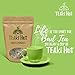 TEAki Hut Organic Ginger Lemongrass Decaf Tea (2 oz Size) | Decaffeinated Loose Leaf Tea