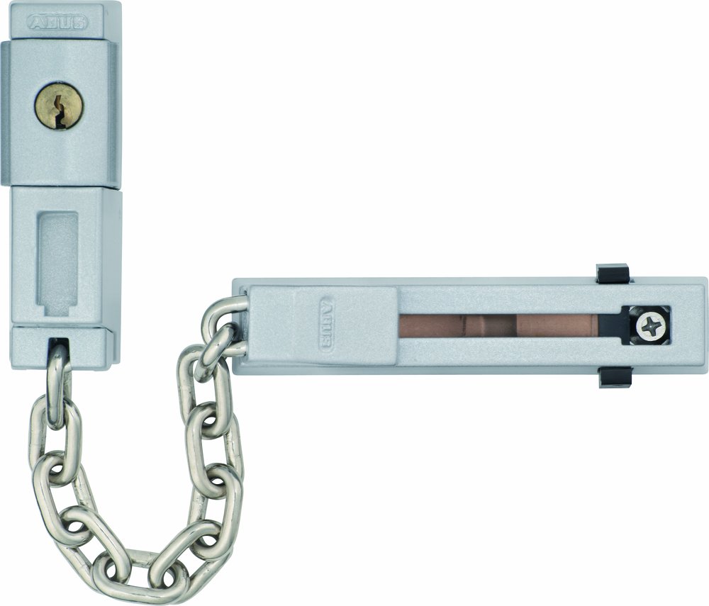 ABUS 39621 Lockable Door Chain Type SK78 Silver