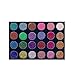 24 Color Professional Pressed Glitter Diamond Mineral Shimmery Glitter Eyeshadow Palette Waterproof & Long-Lasting
