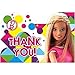 amscan Postcard Thank You Cards | Barbie Sparkle Collection | Party Accessory