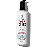 Love Ur Curls Fragrance Free All in One Curl Cream Styler for Curly Textured Hair, Repair, Define, Hydrate & Style with Shea Butter, 250mL