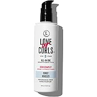 Love Ur Curls - Fragrance Free All in One Curl Cream Styler for Curly Textured Hair, Repair, Define, Hydrate & Style with She