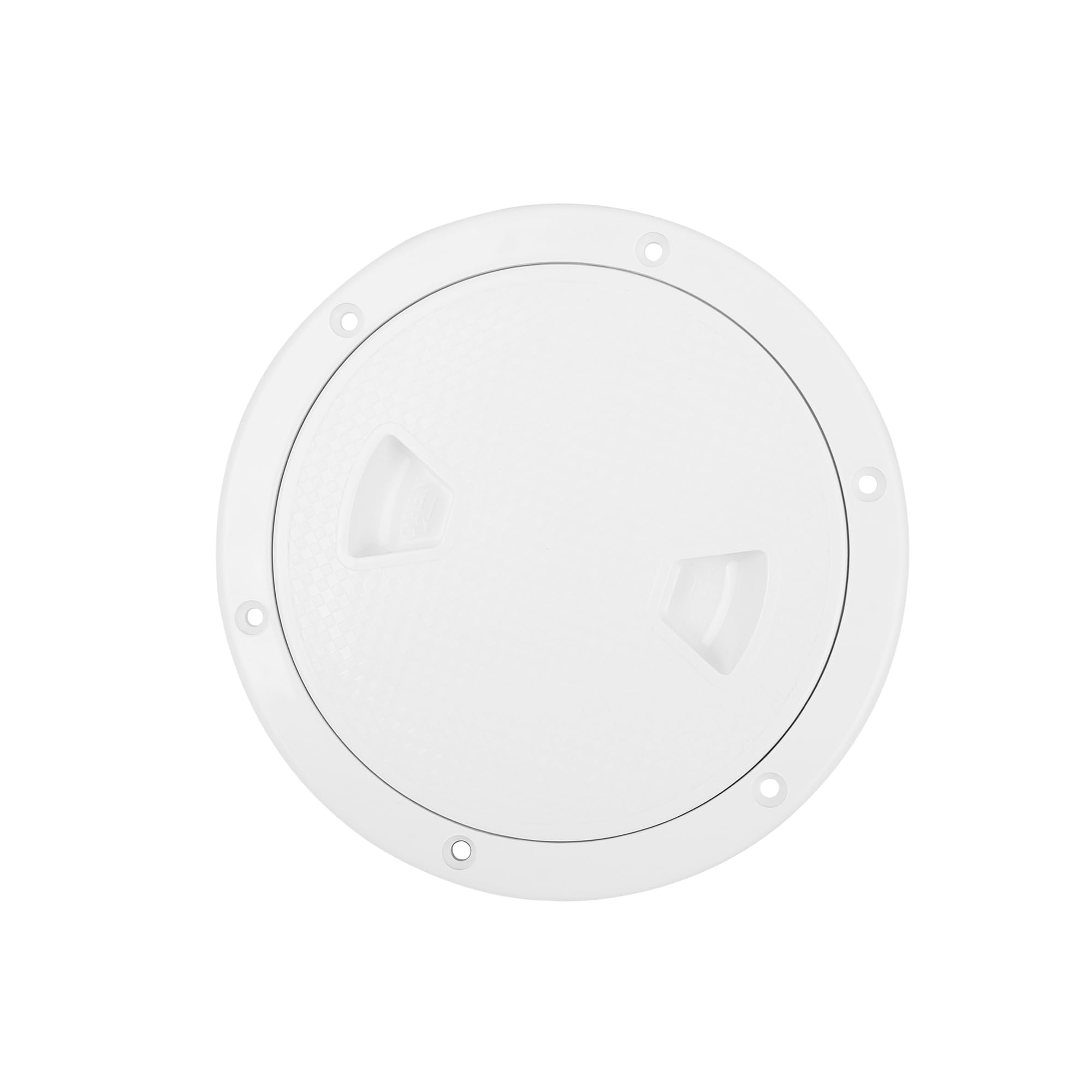 Motoforti 6" Boat White Circular Inspection Hatch Deck with Detachable Cover Long-lasting