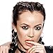 Shappy 90 Pieces Braid Rings Hair Hoops Braid Hair Clip Accessories, 3 Colors, 2 Sizes