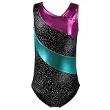 TFJH One-piece Sparkle Dancing Gymnastics Athletic Clothes for Little Girl