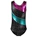TFJH E One Piece Gymnastic Leotards Girls Ballet Dance Costumes 139 Black 10A
