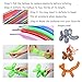 HoveBeaty Latex Twisting Balloons, 260Q Animal Magic Long Balloons Assorted Color with Pump for Animal Shape Party, Clowns, Wedding Decoration Party Supplies (100 Pack)