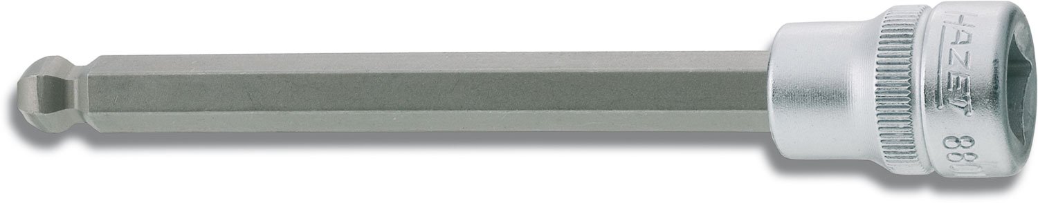 HAZET 8801KK-7 Hexagon Profile Screwdriver Socket - CVD-Tin Coated — image 1
