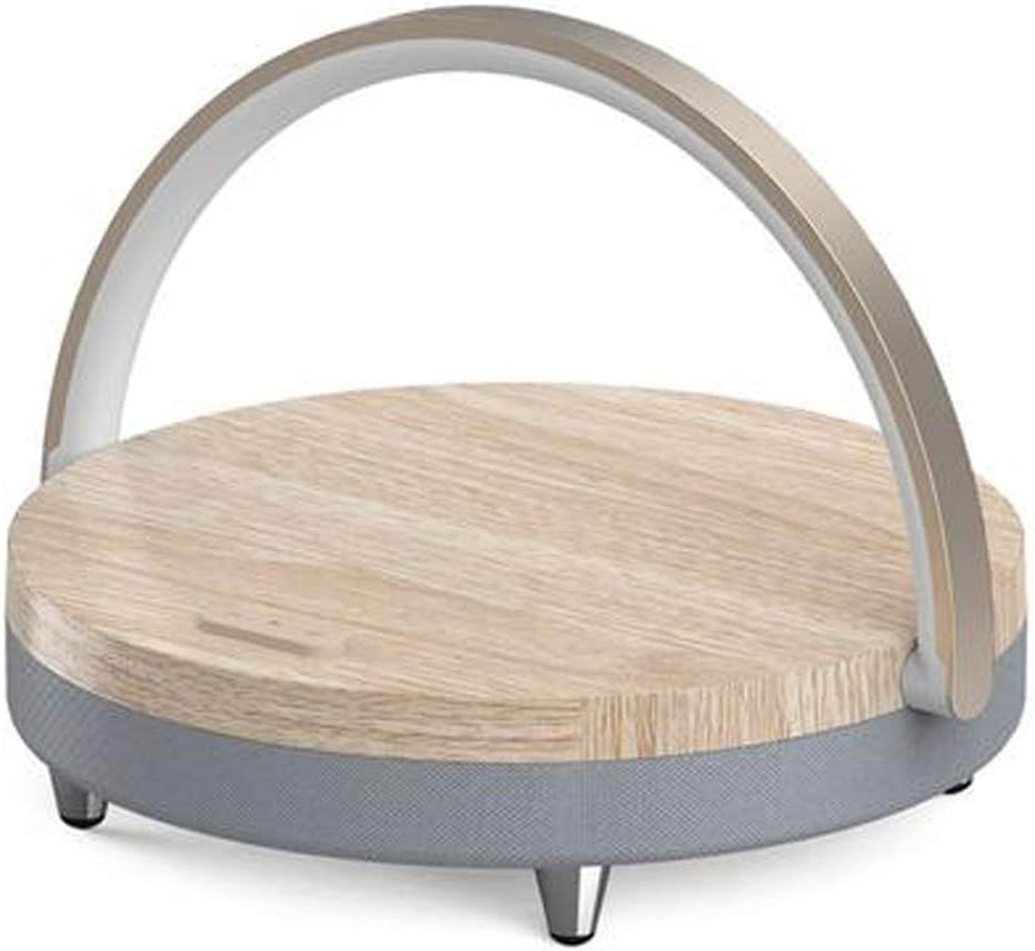 3-in-1 Bedside Lamp with Bluetooth Speaker and Wireless Phone Charger