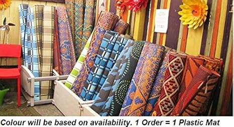 Buy Truvic Plastic Floor Mat 4 X 6 Feet Chatai Online At Low