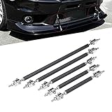 KKmoon 2X Adjustable Front Bumper Lip Splitter Strut Tie Bar Support Rod 75-200mm Carbon ... (83cm)