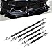 KKmoon 2X Adjustable Front Bumper Lip Splitter Strut Tie Bar Support Rod 75-200mm Carbon