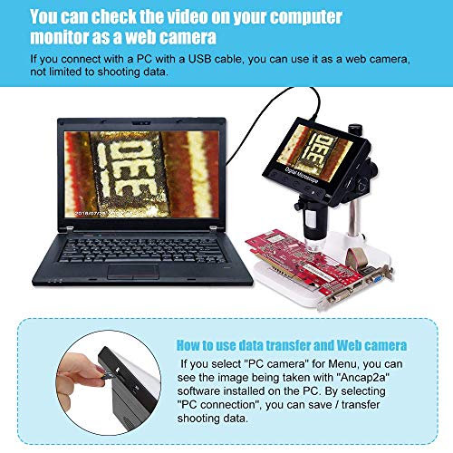 4 Microscope+10X+1000X+Magnification+Soldering+Appraisal