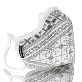 VOGMASK Organic Cotton Filtering Dust Mask: Batik
