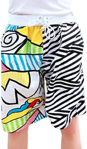 Aprilley Women's Print Quick Dry Hipster Surf Boardshorts Couple Set men M