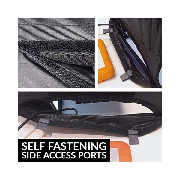 Vatalyst Laptop Sun Shade Outdoor Glare Screen Hood Shield for Laptop