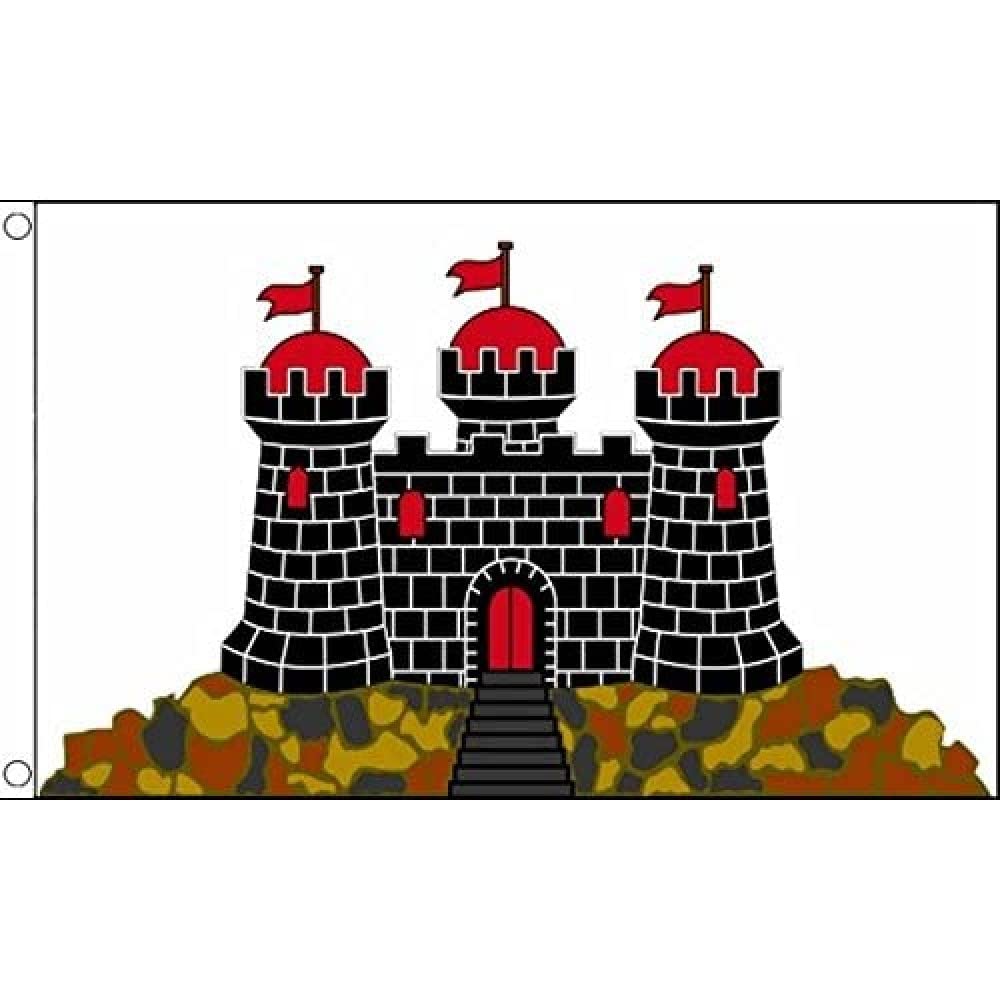 AZ FLAG - City Of Edinburgh Flag - 3x5 Ft - 100D Polyester Scottish Banner with Two Metal Grommets - Fade Resistant - Vivid Colors - 3' x 5' Feet - 150x90 Cm