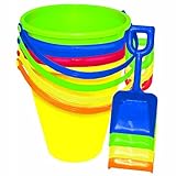 Amscan Fun Filled Summer Pail and Shovel Party Activity (Pack of 1), Multicolor, 9