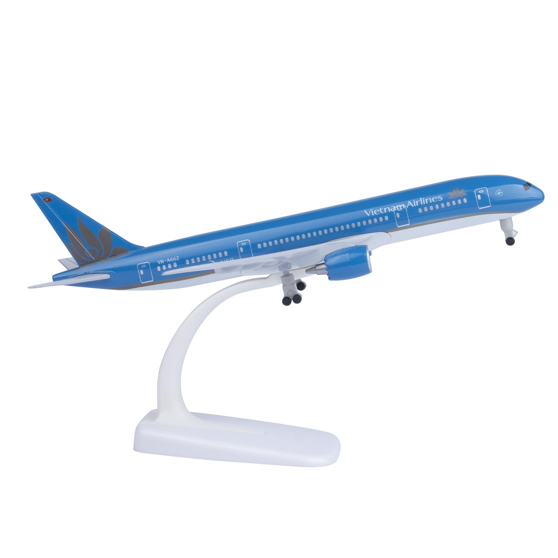 Bswath Model Plane 1:300 Scale Model Plane Vietnam 787 Model Aircraft Metal Alloy Die-cast Airplanes for Gift and Collection