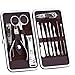 Manicure Pedicure Set Nail Clippers Kit - 12 Piece Stainless Steel Manicure Kit - Portable Travel Case Tools for Nail, Cutter Kits -Perfect Gift for Women, Men Includes Cuticle Remover