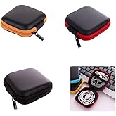 Lizihengpi 3 pieces flight travel cord organizer electronic travel case portable charger case suitable for headphones charging cable USB