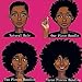 XYHair 4 Bundles Virgin Brazilian Human kinky Curly with Lace Closure Hair Weave 7A 100% Unprocessed Jerry curly hair bundles deep curly weft Extensions Natural Color(16161818+14)