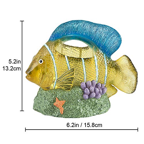Allure Home Creations Under The Sea 4-Piece Bathroom Accessory Set- 1 Lotion Pump, 1 Toothbrush Holder, 1 Soap Dish and 1 Wastebasket