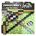 WENHSIN Pixel Mosaic Bow and Arrow Set Plastic Assembled for Kids Birthday Party Pixel Miner Gaming for Minecraft Toys (Brown)