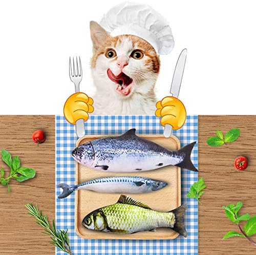 Moonya 猫おもちゃ またたび 【5点セット】 ぬいぐるみ 魚 肥満解消 爪 