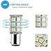 YINTATECH 4X Super White 6000K LED Car Lights Bulb 1157 BAY15D 27SMD 5050 Car RV Turn Signal Parking Lights 7528 2057 2357 DC 12V