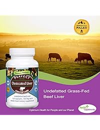 Hígado desecado perfecto: hígado de carne de vacuno argentino sin desgrasar alimentado...