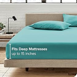 Fitted Bottom Sheet Twin XL Size - Premium 1800