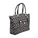 COACH Women's Signature Prairie Satchel Sv/Black Smoke/Black1 One Size