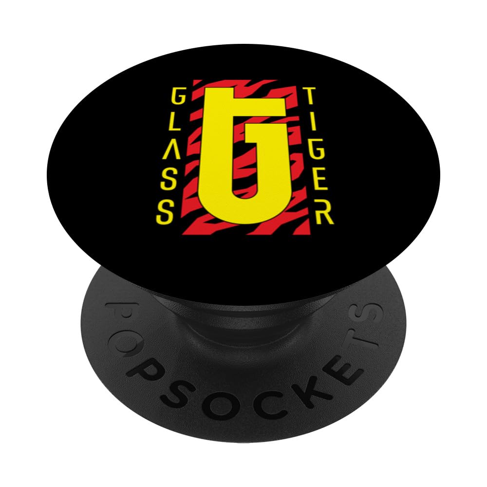 Glass Tiger Yellow GT PopSockets Swappable PopGrip
