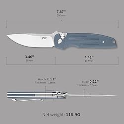 Firebird GANZO FH926-GB Pocket Folding Knife Button