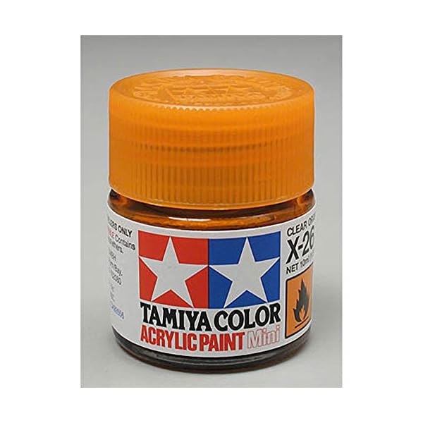 Tamiya X 26 X acril Mini Nagellack orange