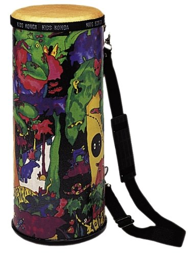 Remo Kids Percussion Konga Drum - Fabric Rain Forest, 6"