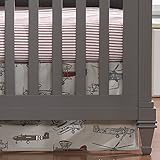 Liz and Roo Vintage Airplanes Crib Skirt 17