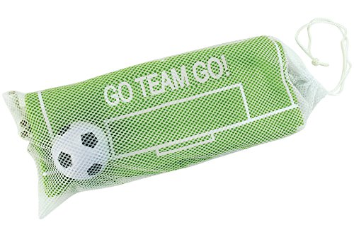 Sophia's Doll Sports Goal, Field and Ball in Mesh Bag, Perfect for 18 Inch Dolls. Net, Field and Soccer Ball Set