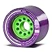 Orangatang Kegel 80 mm 80a Downhill Longboard Skateboard Cruising Wheels (Purple, Set of 4)