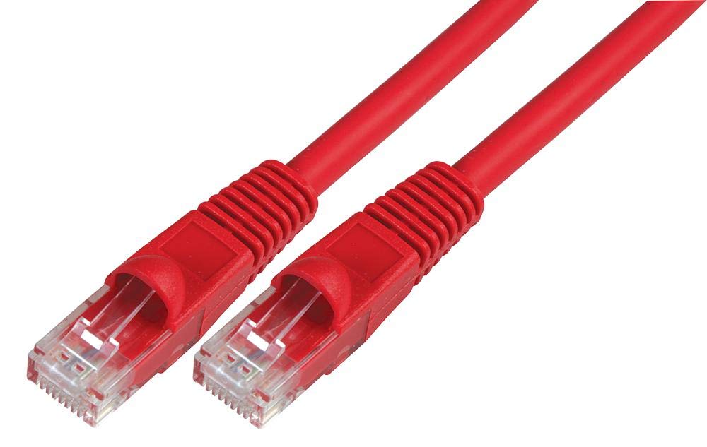 Pro Signal PSG91526 Snagless Cat6 UTP LSOH Ethernet Patch Lead, Red 0.2m